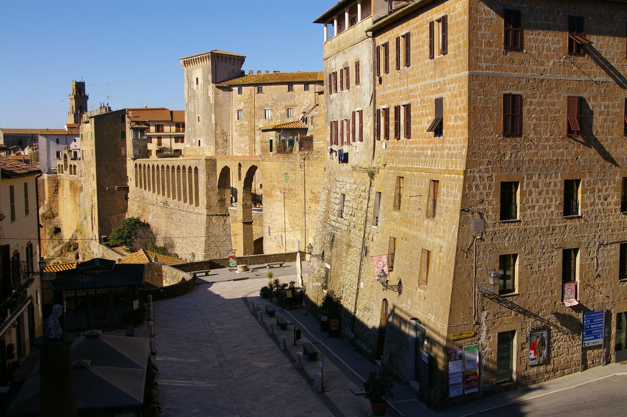 B&B Locanda Il Tufo Rosa Pitigliano Exterior foto